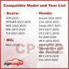EPAuto CP182 CF11182 Cabin Air Filter Replacement for Honda Accord Civic CRV Fit HRV Insight Odyssey Pilot CRZ Clarity A