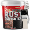 Rust Converter for Metal Stops Prevents Corrosion on Metal Rust Converter Paint Inhibitor for Cars Trucks Trailers Marin