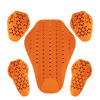 PSLER Full CE Level 2 Certified Motorcycle Armor Back Pad Elbow and Shoulder Protection Pads Set for Motorcycle Jackets