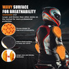PSLER Full CE Level 2 Certified Motorcycle Armor Back Pad Elbow and Shoulder Protection Pads Set for Motorcycle Jackets