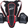 Alpinestars Nucleon KR3 Back Protector CE Level 2 Certified Lightweight Adjustable Motorcycle Safety Gear XL Smoke Black