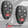 Car Key Fob Keyless Entry Remote fits 20072014 Chevy Tahoe Suburban 20072014 Cadillac Escalade 20072014 GMC Yukon fits P
