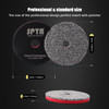 SPTA 6150MM Microfiber Cutting Pads 3PCS Soft Microfiber Wax Removal Pad Detailing Wax Applicator Pad for Waxing and Pol