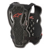 Alpinestars Bionic Action Mens OffRoad Motorcycle Chest Protector BlackRed XLarge2XLarge