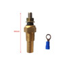 Universal Water Coolant Oil Temp Sensor Temperature 18 Npt Electrical Sender Transmission Sensor Unit