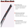 OTUAYAUTO Rear Windshield Wiper Arm Blade Kits Replacement for Ford Explorer 20112023 Escape 20132023 Lincoln MKX 201520