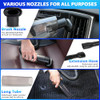 THINKWORK Car Cleaning Kit Car Detailing Kit Interior Cleaner with High Power Handheld Vacuum 10Pcs Detailing Brush and