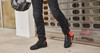 SHIMA Edge Vented Motorcycle Riding Shoes Men Ventilated Leather Boots Summer Suede ATOP Street Sport Stealth Moto Footw