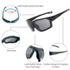 MIYUI JAPAN Anti Fog Motorcycle Riding Sunglasses Dustproof Windproof Eyewear Padded Protection for Powersports Sports