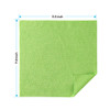 HOMEXCEL Microfiber Cleaning Cloths 100 Pack Microfiber Towels for Cars Lint ScratchFree Bulk Cleaning Rags for House Ki