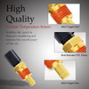 HAOBO Engine Coolant Temperature Sensor Water Temperature Sensor Coolant Temp Sensors 5149077AB Compatible with Dodge Ch