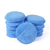 Microfiber Wax Applicator AutoCare UltraSoft Microfiber Wax Applicator Pads with Finger Pocket Wax Applicator for Cars W