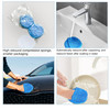 Microfiber Wax Applicator AutoCare UltraSoft Microfiber Wax Applicator Pads with Finger Pocket Wax Applicator for Cars W