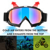 MAMBAOUT Adult Dirt Bike Goggles 2Pack ATV Motorcycle Goggles for Men Women Wide Vision Riding OffRoad Goggles
