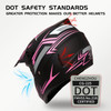 XINGSILUC Youth Kids Motocross Helmet Adult ATV Dirt Bike Helmet with Goggles Gloves Mask Quick Full Face Motorcycle Hel