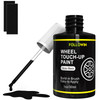 FOLLOWIN Gloss Black Rim Touch Up Paint for Cars Wheel Rim Paint Repair KitAutomotive Rim Scratch RepairRepair Rim Curb