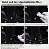 FOLLOWIN Gloss Black Rim Touch Up Paint for Cars Wheel Rim Paint Repair KitAutomotive Rim Scratch RepairRepair Rim Curb