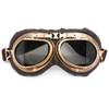 Nuoxinus Motorcycle Goggles Vintage Aviator Pilot Style Motocross Bike Cruiser Scooter Goggle Anti UV AntiScratch Dustpr