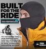 Tough Headwear Winter Balaclava Windproof Ski Mask Breathable Face Mask for Men Versatile Motorcycle Gear Black