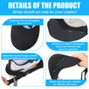 Tallew 2 Pack Motorcycle Shoe Protector Shifter Cover Boot Protector for Men Women Black