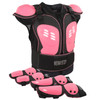 Kids Motorcycle Armor Gear Body Armor Vest Suit Chest Back Spine Protector Motocross Dirt Bike Protective Gear with Elbo