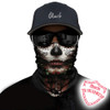 Obacle Skull Face Mask for Women Dust Wind UV Sun Protection Seamless Bandana Face Mask for Rave Festival Motorcycle Rid