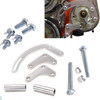 RJSPHH SBC Power Steering Pump Bracket 350 VBelt Slotted Adjustable LWP 305 327 383 50L 57L V8 Compatible With 350 Small