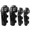 Webetop 4pcs Knee Shin Guards Elbow Guards Adult Dirt Bike Protective Gear for Men Adjustable Elbow and Knee Pads Motocr