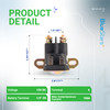 BlueStars 862121121116 AM138068 Starter Solenoid Relay 12V Compatible with Trombetta John Deere MTD Cub Cadet Lawn Tract