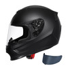 TRIANGLE Kids Motorcycle Helmets Youth Full Face Helmet Lightweight with 2 Visors DOT Approved
