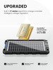 POWOXI Upgraded 75WSolarBatteryTrickleChargerMaintainer12V Portable Waterproof Solar Panel Trickle Charging Kit for Car