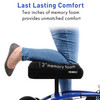 TKWC INC Knee Scooter Memory Foam Two Inch Thick Memory Foam Knee Pad and Cover Fits Most Knee Walker Models