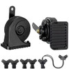 Auto Horn Suitable for ChevyGMCFord 12V Car Horns Loud with Protective Grill DualTone Electric Snail Horn Waterproof and