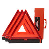 WORKKOOL Safety Triangles DOT Approved Standard Warning Triangles Enmergency Reflector Emergency Triangles for Vehicles