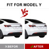 Fit for Tesla Model Y Spoiler Rear Spoiler Wing 20202023 2024 Sporty Appearance Tesla Model Y Accessories Rear Trunk Lip
