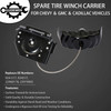 Spare Tire Hoist Spare Tire Winch Carrier for 20012018 Chevy Suburban Avalanche Tahoe GMC Yukon Cadillac Escalade Replac