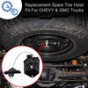 Spare Tire HoistSpare Tire Winch Carrier Hoist AssemblyCompatible with 9917 Chevy Silverado 1500 9904 Silverado 2500GMC