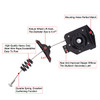 Spare Tire HoistSpare Tire Winch Carrier Hoist AssemblyCompatible with 9917 Chevy Silverado 1500 9904 Silverado 2500GMC