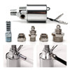 FARBIN Air Horn Solenoid Valve 14 NPT 12V24V universally Electric Air Valve Solenoid for Train Air Horn Chrome Plated Me
