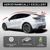 Suemoss Spoiler Fit for Tesla Model Y 20202024 Upgrade ABS Material Rear Spoiler Wing OEM Rear Trunk Lip Model Y Accesso
