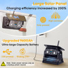 Dual RV Backup Camera Wireless for Trailer Easy Setup Solar RV Rear View Camera with 7inch Recording Monitor 4 Channels
