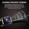 GLK Car Backup Camera HD Rear View Camera License Plate Backup Camera with Wide View Angle 6 LED Night Vision Waterproof