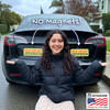 Stickios New Driver Stickers NonMagnetic for Cars Windows Reusable Removable PaintSafe Vinyl Decals Made in USA 105x4 in