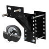 TOPSHINE Spare Tire Carrier Trailer Spare Tire Mount Boat Trailer Carrier Bracket Fits 4 5 6 Lugs Trailer Wheels on 4 45