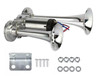 Haokixin 600DB Super Loud Dual Electric Train Horns for Trucks SUVs Cars Boats Motorcycles 12V Dual Trumpets Air Horn Ki