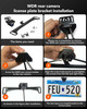 WOLFBOX Reverse Rear Camera License Plate Bracket Installation Holder for Backup View Camera Suitable for WOLFBOX Rear C