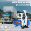 FARBIN Train Horn for Truck 178DB Super Loud Air Horns 4 Trumpet Horns Kit with 150 PSI 12V Air Compressor 6L Air Tank f