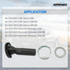 NOVAPARTS 22979267 47830 Tube Spare Tire Carrier Lock Cover and Rings Kit for 20142019 Chevy Silverado 1500 2500 HD 3500