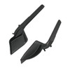 2Pcs Front Windshield Wiper Side Cowl Extension Cover Trim For 2020 2021 2022 Toyota RAV4