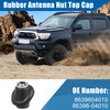 X AUTOHAUX Rubber Antenna Nut Top Cap for Toyota Tacoma 19952004 Antenna Mount Base Adapter Replace No8639604010